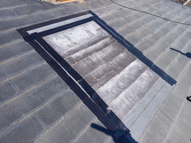 天窓撤去後塞いだ穴